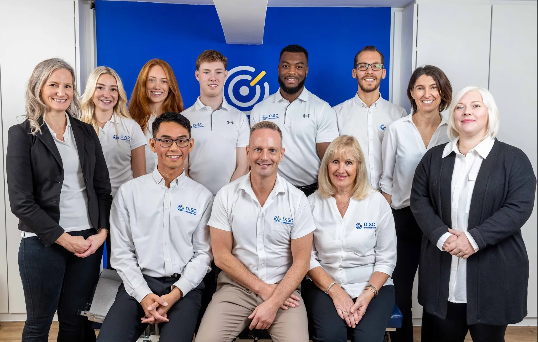 The DISC Chiropractors team in the clinic
